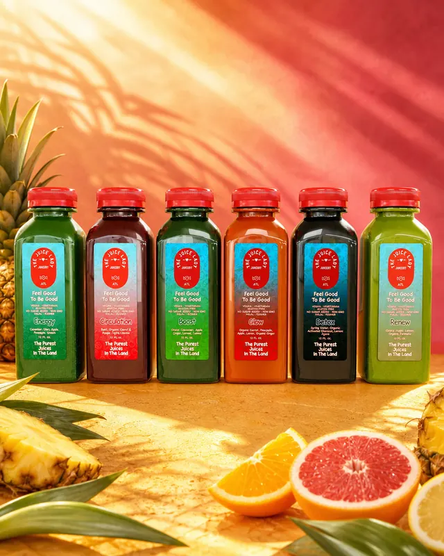 3-Day Fruit & Veggie Cleanse + Detox Juice Program (15 Bottles · 12 fl oz Each) plus Two 2 oz shots
