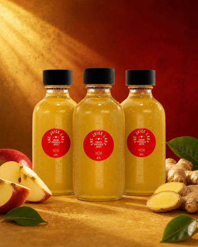 Organic Apple Ginger Wellness Shot