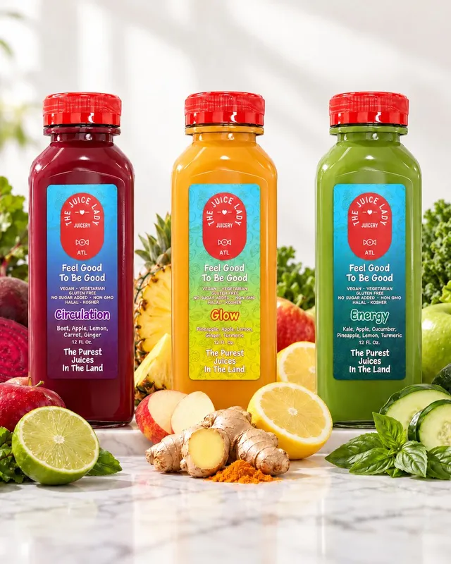 HOLY TRINITY BUNDLE: Circulation, O.G. Glow & Energy (3 Bottles, 12 fl oz Each)