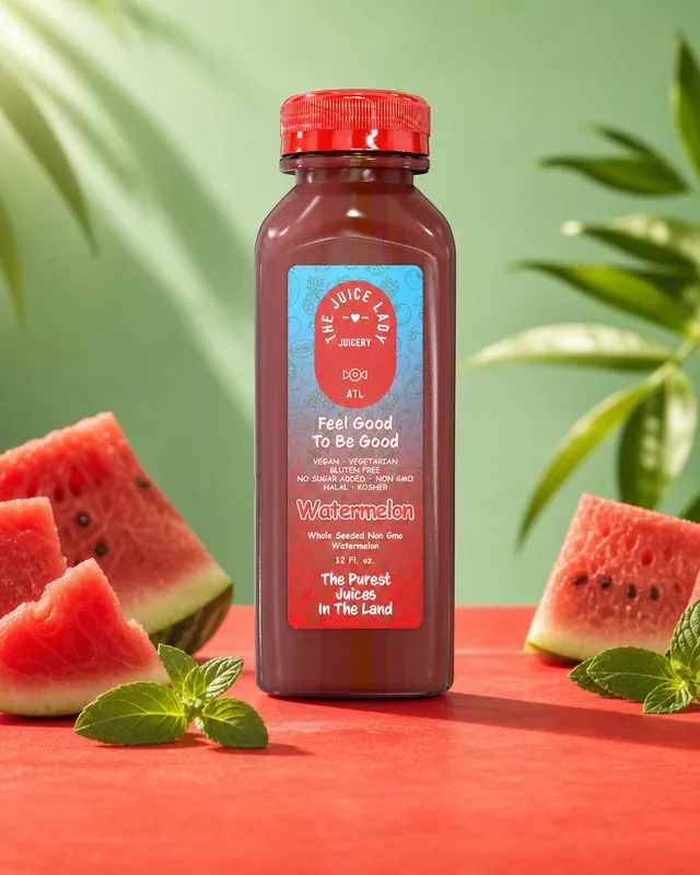 WATERMELON – Whole Seeded Non-GMO Watermelon Juice (1 Bottle · 12 fl oz)